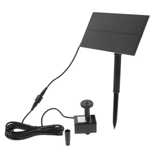 Toyvian Solarbrunnenpumpe 1,5W – Solarbetriebene Wasserpumpe für Vogelbäder und Gartenteiche Robustes Design Mehrere Sprühmodi Einfache Installation Outdoor Wasserspiel Toyvian Solarbrunnenpumpe 1,5W – Solarbetriebene Wasserpumpe für Vogelbäder und Gartenteiche Robustes Design Mehrere Sprühmodi Einfache Installation Outdoor Wasserspiel von Toyvian
