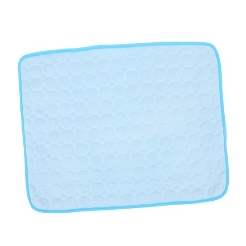 Toyvian Sommer Haustier Kühlmatte EIS Seide Kühlpad für Hunde Katzen Leicht Maschinenwaschbar Schnelltrocknend Vielseitig für Auto Sofa Kennel Kühlt Sofort Hellblau Toyvian Sommer Haustier Kühlmatte EIS Seide Kühlpad für Hunde Katzen Leicht Maschinenwaschbar Schnelltrocknend Vielseitig für Auto Sofa Kennel Kühlt Sofort Hellblau von Toyvian