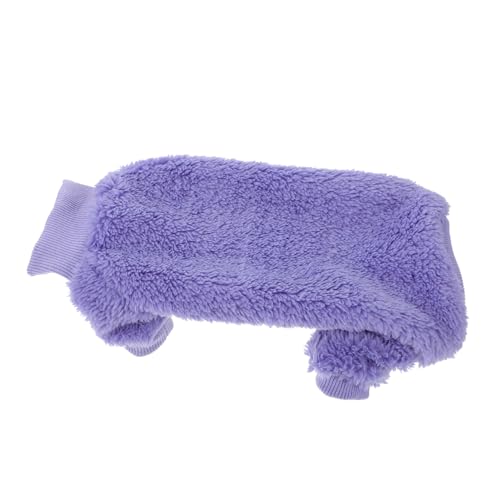 Toyvian Sphynx Katzenpullover aus Doppelseitigem Warme Winterkleidung für Haarlose Katzen und Kleine Hunde Weicher Katzenanzug Atmungsaktiv Xs für Kalte Herbst und Wintertage von Toyvian