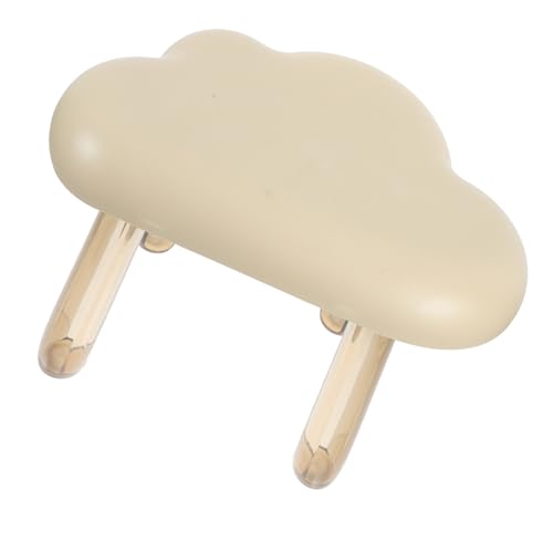 Toyvian Stabiler Cloud Hocker Tritthocker Klappbar Kleiner Sitzhocker rutschfest Vielseitig Für Bad Wohnzimmer Und Schuhe Wechseln von Toyvian