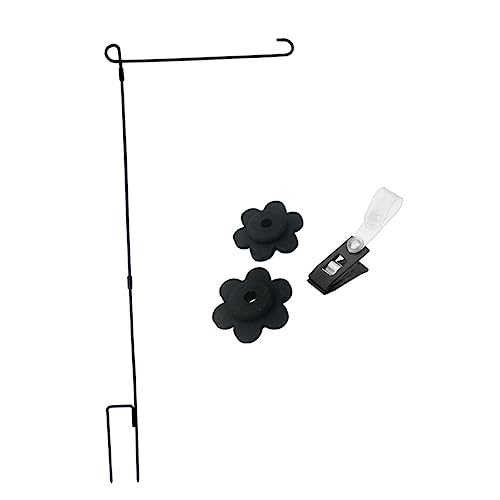 Toyvian Stabiler Gartenfahnenhalter Langlebigem Material mit Windschutzclip und Dekorativem Pflaumenblütenstopfen Wetterfester Fahnenmast für Gartendekoration Einfache für Vielseitige Toyvian Stabiler Gartenfahnenhalter Langlebigem Material mit Windschutzclip und Dekorativem Pflaumenblütenstopfen Wetterfester Fahnenmast für Gartendekoration Einfache für Vielseitige von Toyvian