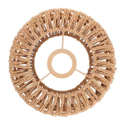 Toyvian Straußseil Lampenschirm Hängelampe Strohseil Leuchte Lampenabdeckung S Rustikal Handgefertigt Für Hotel Bar Wohnzimmer Deckenlampe Toyvian Straußseil Lampenschirm Hängelampe Strohseil Leuchte Lampenabdeckung S Rustikal Handgefertigt Für Hotel Bar Wohnzimmer Deckenlampe von Toyvian