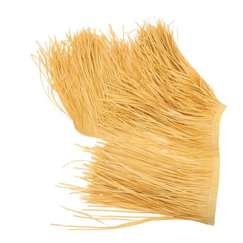 Toyvian Strohdach selber Machen gefälscht Material künstlich Rasen drinnen lebensechtes Strohdach Garten strohdach simulierte Strohabdeckung simuliertes Stroh Sport Yellow Toyvian Strohdach selber Machen gefälscht Material künstlich Rasen drinnen lebensechtes Strohdach Garten strohdach simulierte Strohabdeckung simuliertes Stroh Sport Yellow von Toyvian