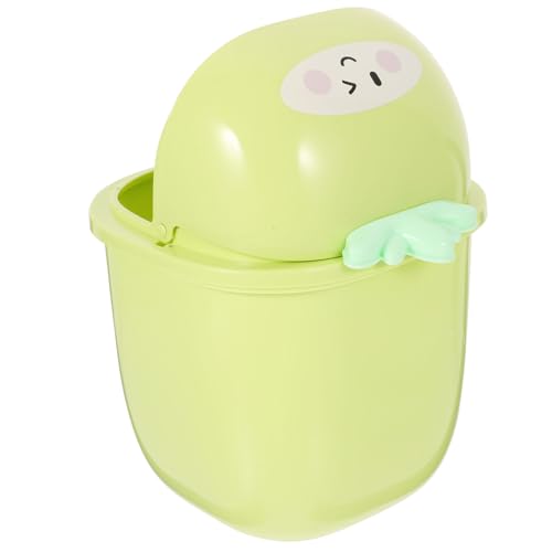 Toyvian Süßer Desktop mülleimer Ananasform mit Deckel Tragbarer für Wohnzimmer Schlafzimmer Büro Kompakte Tisch mülleimer für Saubere Arbeitsplatten und Frische Luft Toyvian Süßer Desktop mülleimer Ananasform mit Deckel Tragbarer für Wohnzimmer Schlafzimmer Büro Kompakte Tisch mülleimer für Saubere Arbeitsplatten und Frische Luft von Toyvian