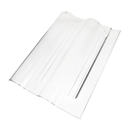 Toyvian Tageslichtpanel Hofüberdachung Dachziegel Für Den Garten Landschaftsgestaltung Fliese Terrassenüberdachung Dekoration Terrassenfliesen Transparent Acryl von Toyvian