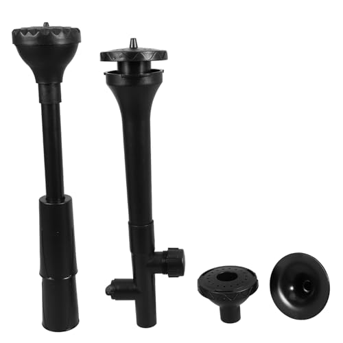 Toyvian Teichpumpe Springbrunnen Düsenset für Outdoor Wasserspiele Tauchpumpen Zubehör mit Verschiedenen Wasserstrahlmustern Einfache Installation Kompatibel mit Zahlreichen Pumpenmodellen von Toyvian