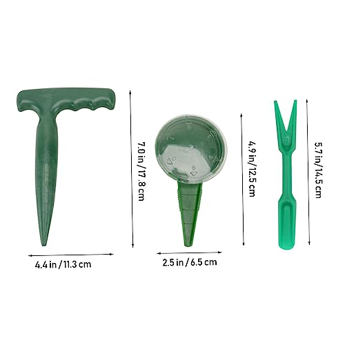 Toyvian Teiliges Gartenwerkzeug Kunststoff Dibber Pflanzhilfe mit Ergonomischem Handgriff Saatgutspender für Zimmerpflanzen und Pflanzenpflege im Garten von Toyvian