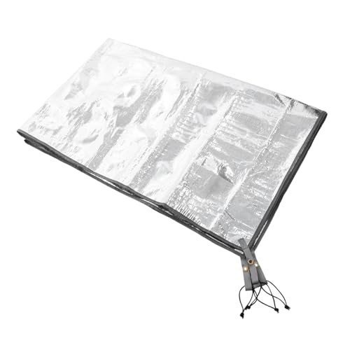 Toyvian Thermisch Isolierte Picknickmatte Im Freien Im Freien Campingzeltmatte Campingmatte Aus Aluminium -picknickmatte Picknickmatten Wasserdicht Aluminiumfolie Silber von Toyvian