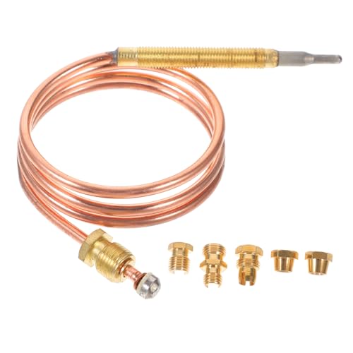 Toyvian Thermoelement Gasthermocouple Sensor für Kaminofen und Grillofen Sicherheits Flammenschutz Temperaturfühler Robust und Installieren von Toyvian