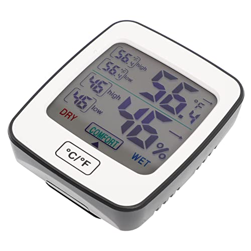 Toyvian Thermometer Wasserdicht Haushalt Große Digitale Feuchtigkeit Hygrometer Zimmer Home Temperatur Monitor Professionelle Hydrometer Temperatur Mess Werkzeug Abs Toyvian Thermometer Wasserdicht Haushalt Große Digitale Feuchtigkeit Hygrometer Zimmer Home Temperatur Monitor Professionelle Hydrometer Temperatur Mess Werkzeug Abs von Toyvian
