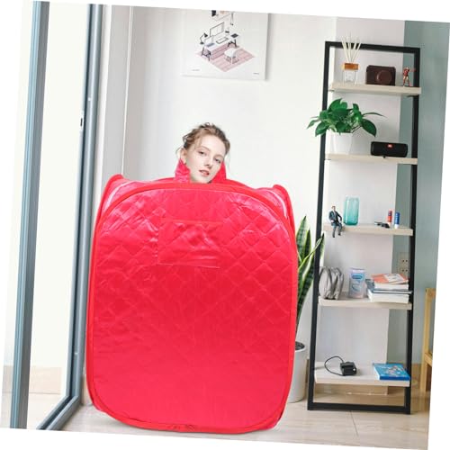 Toyvian Tragbare Faltbare Dampfschwitzkabine für Zuhause Vollkörper Sauna Zelt Einfach zu Reinigen Platzsparend Multifunktional für Entspannung und Gewichtsreduktion Personalisiertes von Toyvian