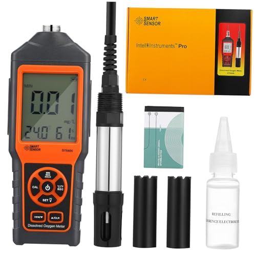 Toyvian Tragbarer Digitaler Messgerät Wasser Gelöster Sauerstofftester mit Speicherfunktion Präziser Do Messung für Aquarien Fischteiche Aquakultur Leichtes Wasserdichtes Analysegerät Toyvian Tragbarer Digitaler Messgerät Wasser Gelöster Sauerstofftester mit Speicherfunktion Präziser Do Messung für Aquarien Fischteiche Aquakultur Leichtes Wasserdichtes Analysegerät von Toyvian