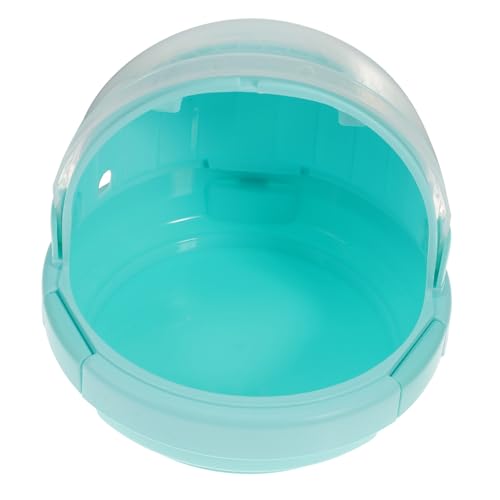 Toyvian Tragbarer Kleintierkäfig Transparent Handlicher Hamster Transportbox Für Hamster Zwerghamster Meerschweinchen Outdoor Haustier Reisebox Grün Toyvian Tragbarer Kleintierkäfig Transparent Handlicher Hamster Transportbox Für Hamster Zwerghamster Meerschweinchen Outdoor Haustier Reisebox Grün von Toyvian