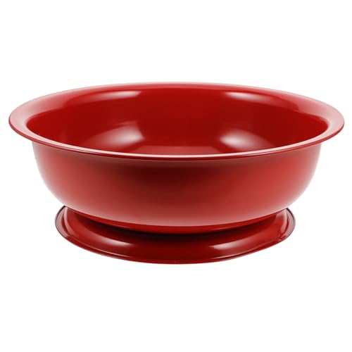 Toyvian Tragbarer Metall Brennofen mit Großer Kapazität Vielseitige Feuerstelle für Innen und Außen Langlebiger Verbrennungsbehälter für Papierrituale und Gartenfeuer Hitzebeständig Rot von Toyvian