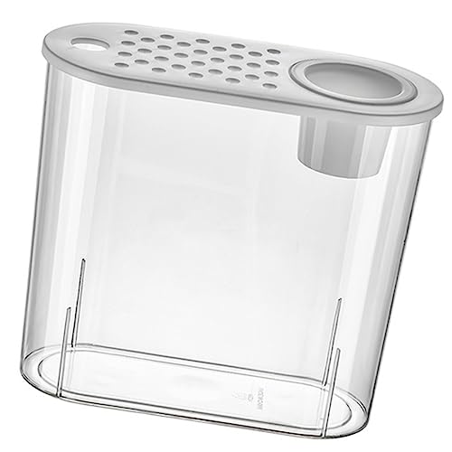 Toyvian Transparenter Kleiner Plastik Aquarium für Goldfische und Reptilien für Schreibtisch Büro Einfach zu Reinigen und Wartungsfreundlich Vielseitig Einsetzbar mit Design und Deckel Toyvian Transparenter Kleiner Plastik Aquarium für Goldfische und Reptilien für Schreibtisch Büro Einfach zu Reinigen und Wartungsfreundlich Vielseitig Einsetzbar mit Design und Deckel von Toyvian