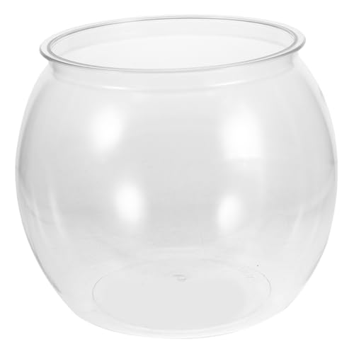 Toyvian Kunststoff-Aquarium Runde Form Für Schreibtisch Transparenter Wasserbehälter Für Goldfische Kleine Schildkröten Fischzubehör Dekoratives Fischbecken Toyvian Kunststoff-Aquarium Runde Form Für Schreibtisch Transparenter Wasserbehälter Für Goldfische Kleine Schildkröten Fischzubehör Dekoratives Fischbecken von Toyvian