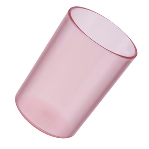 Toyvian Transparenter Zahnbürstenbecher aus Robustem Multifunktionaler Trink Waschbecher für Erwachsene und Elegantes Design in Zartem Rosa als Badezimmer wassermug Toyvian Transparenter Zahnbürstenbecher aus Robustem Multifunktionaler Trink Waschbecher für Erwachsene und Elegantes Design in Zartem Rosa als Badezimmer wassermug von Toyvian