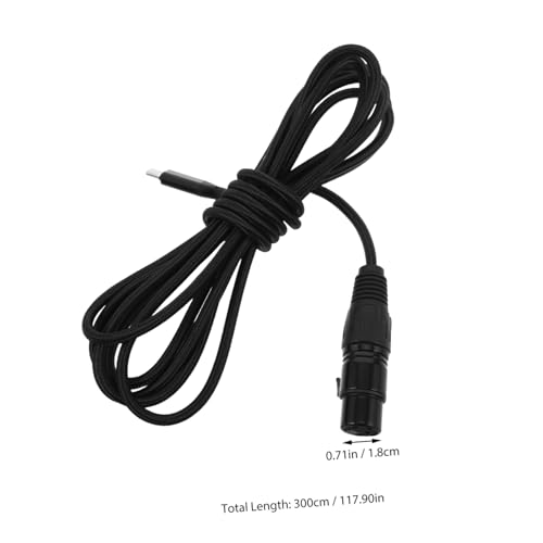 Toyvian Type c Xlr Mikrofonkabel Langlebiges Audioadapterkabel für PC Laptop Plug Play Verbindungskabel für Dynamische Mikrofone Flexible Nutzung bei Längeren Entfernungen Toyvian Type c Xlr Mikrofonkabel Langlebiges Audioadapterkabel für PC Laptop Plug Play Verbindungskabel für Dynamische Mikrofone Flexible Nutzung bei Längeren Entfernungen von Toyvian