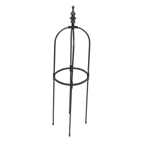 Toyvian Gartenspalier Aus Metall Für Kletterpflanzen Rankgitter Als Blumentopfständer Und Topfstütze Flexibles Klettergerüst Für Gartenblumen Bohnenanbau Und Pflanzen von Toyvian