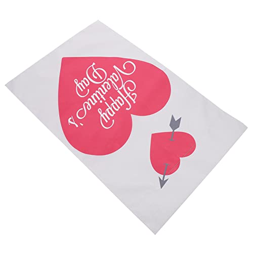 Toyvian Valentinstag Gartenflagge aus Polyester Doppelseitig Bedruckt mit Gartenzwerg Wetterfest Langlebig für Party und Außenbereich und Terrassendeko Toyvian Valentinstag Gartenflagge aus Polyester Doppelseitig Bedruckt mit Gartenzwerg Wetterfest Langlebig für Party und Außenbereich und Terrassendeko von Toyvian