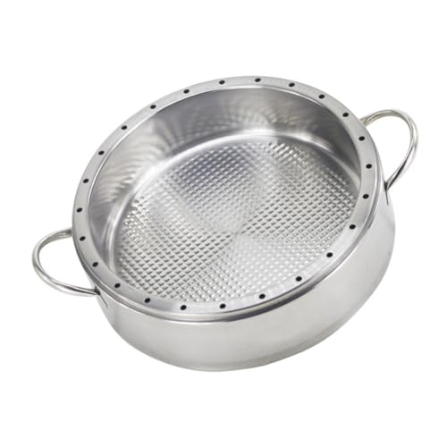 Toyvian Verdickter Edelstahl Dampfgarer Einsatz mit Doppelohren Hitzebeständiger Langlebiger Küchen Dämpfeinsatz für Familie Restaurant Vielseitiger Haushalts Dampfkorb Toyvian Verdickter Edelstahl Dampfgarer Einsatz mit Doppelohren Hitzebeständiger Langlebiger Küchen Dämpfeinsatz für Familie Restaurant Vielseitiger Haushalts Dampfkorb von Toyvian