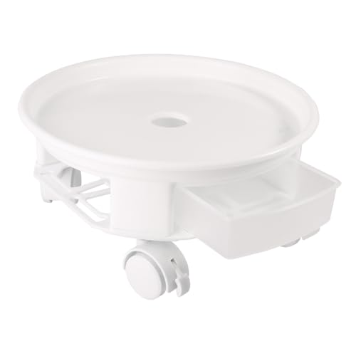 Toyvian Verdickter Runder Blumentopfständer Bremse Robuster Pflanzentopf Untersetzer Verschiebbarer Pflanzentopf Sockel aus Umweltfreundlichem Material und Pflegeleicht für Drinnen und Toyvian Verdickter Runder Blumentopfständer Bremse Robuster Pflanzentopf Untersetzer Verschiebbarer Pflanzentopf Sockel aus Umweltfreundlichem Material und Pflegeleicht für Drinnen und von Toyvian
