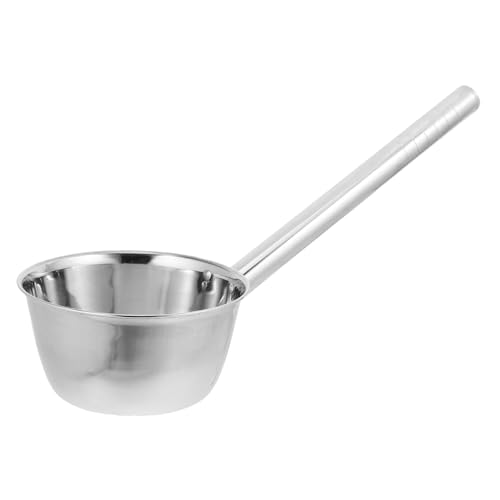 Toyvian Verdickter Wasserschöpfer Suppenkelle Küchenlöffel Wasserkelle Metallschöpfer Wasserschöpfer Mit Langem Griff Schöpfkelle Wasserschöpfer Metallschöpfer Langer von Toyvian