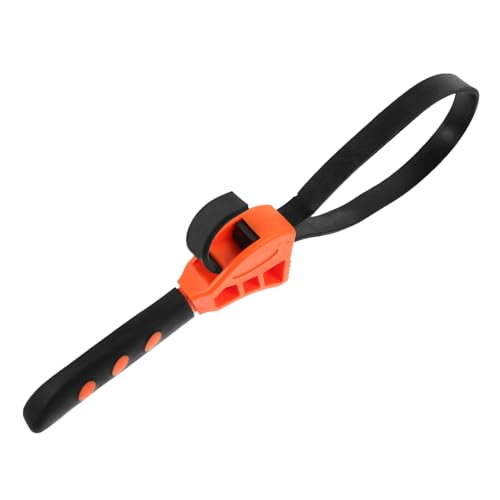 Toyvian Verstellbarer Bandschlüssel und Flaschenöffner Multifunktionales Werkzeug für Ölfilter und Haushaltsaufgaben Leicht und Ergonomisch für Reisen und Täglichen Gebrauch von Toyvian