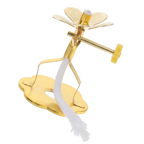Toyvian Verstellbarer Öllampen dochtständer aus Langlebiger Legierung Einstellbarer Buddhismus Öllampenhalter für Tempel und Haushalt Stabiler Leicht zu Reinigender Docht Halter Toyvian Verstellbarer Öllampen dochtständer aus Langlebiger Legierung Einstellbarer Buddhismus Öllampenhalter für Tempel und Haushalt Stabiler Leicht zu Reinigender Docht Halter von Toyvian