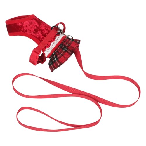 Toyvian Verstellbares Kaninchen-Geschirr mit Leine Komfortables Atmungsaktives Brustgeschirr für Kleine Haustiere Langlebiges Polyester Dekoratives Bunny Harness für Kaninchen Katzen Toyvian Verstellbares Kaninchen-Geschirr mit Leine Komfortables Atmungsaktives Brustgeschirr für Kleine Haustiere Langlebiges Polyester Dekoratives Bunny Harness für Kaninchen Katzen von Toyvian