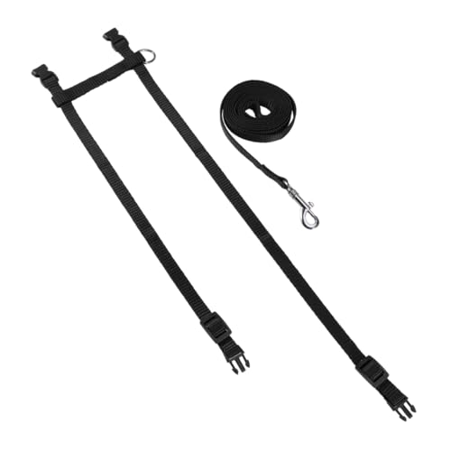 Toyvian Verstellbares Katzengeschirr mit Leine Verstellbares Brustgeschirr für Katzen und Welpen Bequemes Ausbruchsicheres Haustiergeschirr für Sicheren Spaziergang im Freien Schwarz Toyvian Verstellbares Katzengeschirr mit Leine Verstellbares Brustgeschirr für Katzen und Welpen Bequemes Ausbruchsicheres Haustiergeschirr für Sicheren Spaziergang im Freien Schwarz von Toyvian