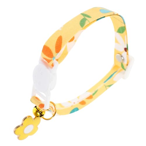 Toyvian Verstellbares Katzenhalsband mit Glöckchen Atmungsaktiv und Bequem Dekoratives Kätzchen Halsband für Tägliche Nutzung Partys und Festliche Anlässe Passend für Katzen und Kätzchen Toyvian Verstellbares Katzenhalsband mit Glöckchen Atmungsaktiv und Bequem Dekoratives Kätzchen Halsband für Tägliche Nutzung Partys und Festliche Anlässe Passend für Katzen und Kätzchen von Toyvian