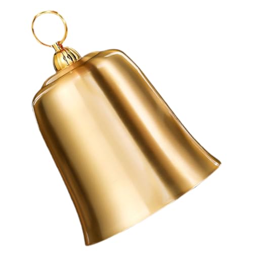 Toyvian Vintage Metall wandglocke Goldfarbene Hängende Deko Glocke für Weihnachten und Wohnraum Robuste Handgefertigte Metallglocke als Fenster Türschmuck Toyvian Vintage Metall wandglocke Goldfarbene Hängende Deko Glocke für Weihnachten und Wohnraum Robuste Handgefertigte Metallglocke als Fenster Türschmuck von Toyvian