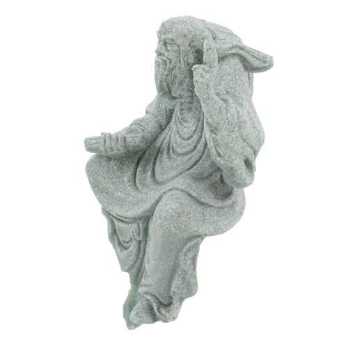 Toyvian Vintage Statue Aquarium Buddha Glück Bonsai Dekoration Chinesischen Stil Mönch Statue Garten Decor Tisch Oder Aquarium GlüCksbringer FüR GlüCksbringer Home Ornament Toyvian Vintage Statue Aquarium Buddha Glück Bonsai Dekoration Chinesischen Stil Mönch Statue Garten Decor Tisch Oder Aquarium GlüCksbringer FüR GlüCksbringer Home Ornament von Toyvian