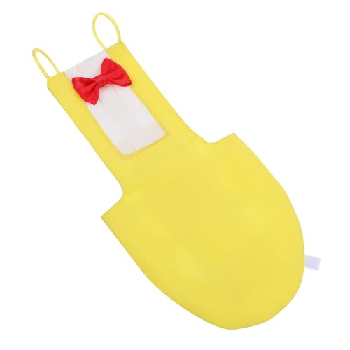 Toyvian Vogel Fluganzug aus Atmungsaktivem Baumwollstoff Waschbare Leichte Vogelschutzkleidung mit Schleife Wiederverwendbar für Wellensittiche Nymphensittiche und Kleine Papageien Gelb Toyvian Vogel Fluganzug aus Atmungsaktivem Baumwollstoff Waschbare Leichte Vogelschutzkleidung mit Schleife Wiederverwendbar für Wellensittiche Nymphensittiche und Kleine Papageien Gelb von Toyvian