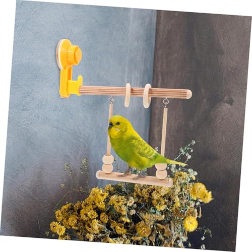 Toyvian Vogel Sitzstange mit Saugnapf Stabiler Papagei Trainingsstand für Käfig und Tisch Vielseitig Einsetzbar Leicht zu Reinigen Sicherer Holz für Wellensittiche und Papageien Toyvian Vogel Sitzstange mit Saugnapf Stabiler Papagei Trainingsstand für Käfig und Tisch Vielseitig Einsetzbar Leicht zu Reinigen Sicherer Holz für Wellensittiche und Papageien von Toyvian