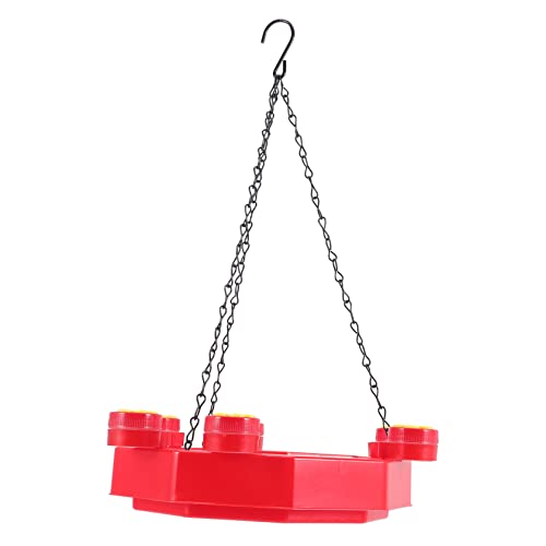 Toyvian Vogelfutterspender mit Haken Abnehmbarer Futtertablett Eichhörnchen Schutz Wetterfeste Outdoor Futterstation für Garten Balkon Einfache und Nachfüllung Toyvian Vogelfutterspender mit Haken Abnehmbarer Futtertablett Eichhörnchen Schutz Wetterfeste Outdoor Futterstation für Garten Balkon Einfache und Nachfüllung von Toyvian