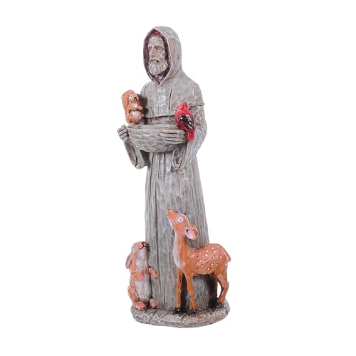 Toyvian Vogelfutterstation Statue aus Hochwertigem Resin Dekorative Gartenfigur Futterbehälter für Wildvögel Stilvolle Gartendekoration für Terrasse und Außenbereich Toyvian Vogelfutterstation Statue aus Hochwertigem Resin Dekorative Gartenfigur Futterbehälter für Wildvögel Stilvolle Gartendekoration für Terrasse und Außenbereich von Toyvian