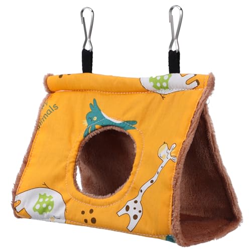 Toyvian Vogelhängematte aus Dickem Weichem Baumwollstoff Warmes Winter Vogelnest Stabiles Hängemodell für Papageien und Kleine Vögel Einfach zu Montieren Langlebiges Vogelkäfig Zubehör Toyvian Vogelhängematte aus Dickem Weichem Baumwollstoff Warmes Winter Vogelnest Stabiles Hängemodell für Papageien und Kleine Vögel Einfach zu Montieren Langlebiges Vogelkäfig Zubehör von Toyvian