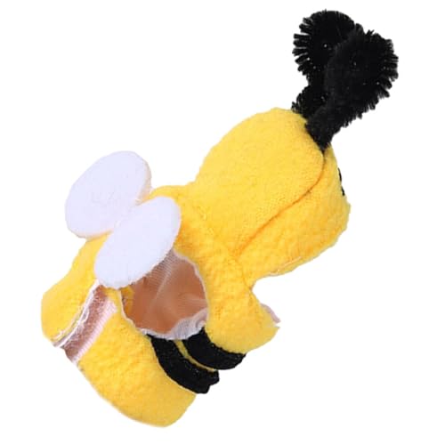 Toyvian Vogelkleidung für Kleine Vögel Parrot Kostüm Bienendesign Haustier Vogelanzug Bequemes Material Einfache Handhabung Geeignet für Wellensittiche Nymphensittiche Tauben Herbst Winter Toyvian Vogelkleidung für Kleine Vögel Parrot Kostüm Bienendesign Haustier Vogelanzug Bequemes Material Einfache Handhabung Geeignet für Wellensittiche Nymphensittiche Tauben Herbst Winter von Toyvian