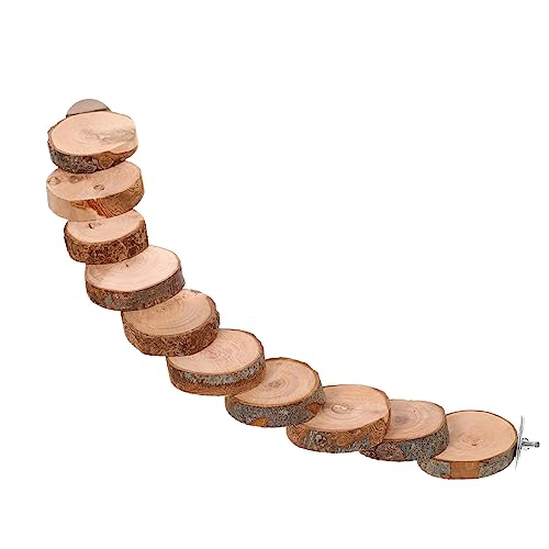 Toyvian Vogelspielzeug aus Apfelholz Lange Hamsterkäfigleiter und Langlebig zu Installieren für Wellensittiche und Andere Fördert Aktivität Toyvian Vogelspielzeug aus Apfelholz Lange Hamsterkäfigleiter und Langlebig zu Installieren für Wellensittiche und Andere Fördert Aktivität von Toyvian