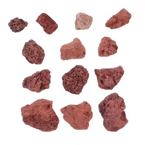 Toyvian Vulkansteine für Aquarien Dekoration Filtermaterial für Fischbecken Dunkles Rot Vielseitig Einsetzbar für Klare Wasserverhältnisse Toyvian Vulkansteine für Aquarien Dekoration Filtermaterial für Fischbecken Dunkles Rot Vielseitig Einsetzbar für Klare Wasserverhältnisse von Toyvian