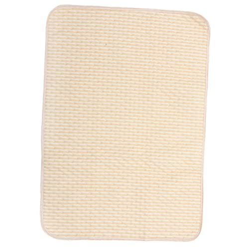Toyvian Waschbare Wiederverwendbare Haustier Pinkelunterlage Hochabsorbierende Leichte Baumwoll Matte für Hunde Meerschweinchen für Reisen Käfig Sofa Bett und Auto von Toyvian