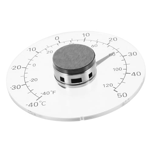 Toyvian Wasserdichtes Thermometer Zimmerthermometer Innenthermometer Für Zuhause Im Freien Temperatur-thermometer Kleines Außenthermometer Hausthermometer Fenstertemperaturmesser Acryl Toyvian Wasserdichtes Thermometer Zimmerthermometer Innenthermometer Für Zuhause Im Freien Temperatur-thermometer Kleines Außenthermometer Hausthermometer Fenstertemperaturmesser Acryl von Toyvian