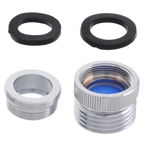Toyvian Wasserhahn Adapter Langlebiger für Küche Bad Garten Schlauchanschluss mit Wasserflussregelung Installieren Robust und Vielseitig Einsetzbar von Toyvian