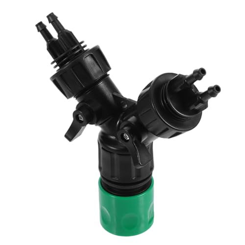 Toyvian Wasserhahn Verteiler für Tropfrohr Robuster Garten Schlauch Splitter mit Präziser Wassersteuerung Einfache Installation Kompatibel für Tropfbewässerungssysteme im Außenbereich Toyvian Wasserhahn Verteiler für Tropfrohr Robuster Garten Schlauch Splitter mit Präziser Wassersteuerung Einfache Installation Kompatibel für Tropfbewässerungssysteme im Außenbereich von Toyvian