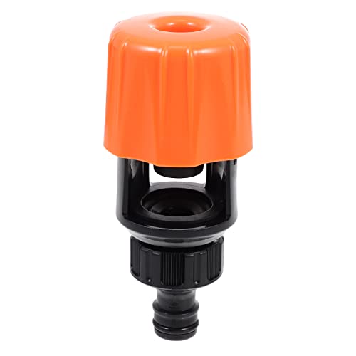 Toyvian Wasserhahn- universeller Schlauchanschluss Gartenschlauch schneller Verbindung gartenschlauch Adapter Schlauch-Schnelladapter Gartenschlauchzubehör Abs Orange von Toyvian