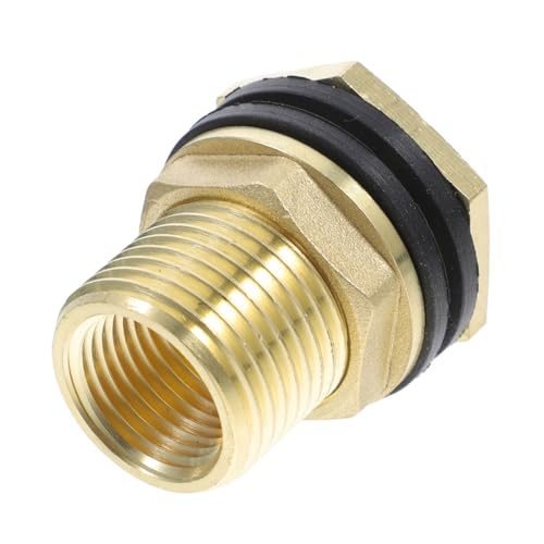 Toyvian Wassertank Adapter Innengewinde Außengewinde Wasserbehälter Verbindung Robust Langlebig für Aquarium Garten Pool Installation von Toyvian
