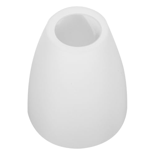 Toyvian Weißer Kunststoff Lampenschirm Tischlampe Mittelloch Leichter Ersatz Lampenabdeckung Schreibtischlampe Dekorativer Lampenschirm Für Wohnzimmer Schlafzimmer Büro von Toyvian