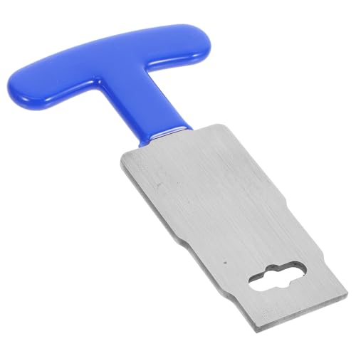 Toyvian Werkzeug Zum Entfernen Von Poolstopfen Abnehmbarer Griff Pool-Tools Poolablaufadapter Poolablaufgriff Mini-Werkzeuge Steckerentfernungswerkzeug Poolschlüssel Rostfreier Stahl Blue von Toyvian